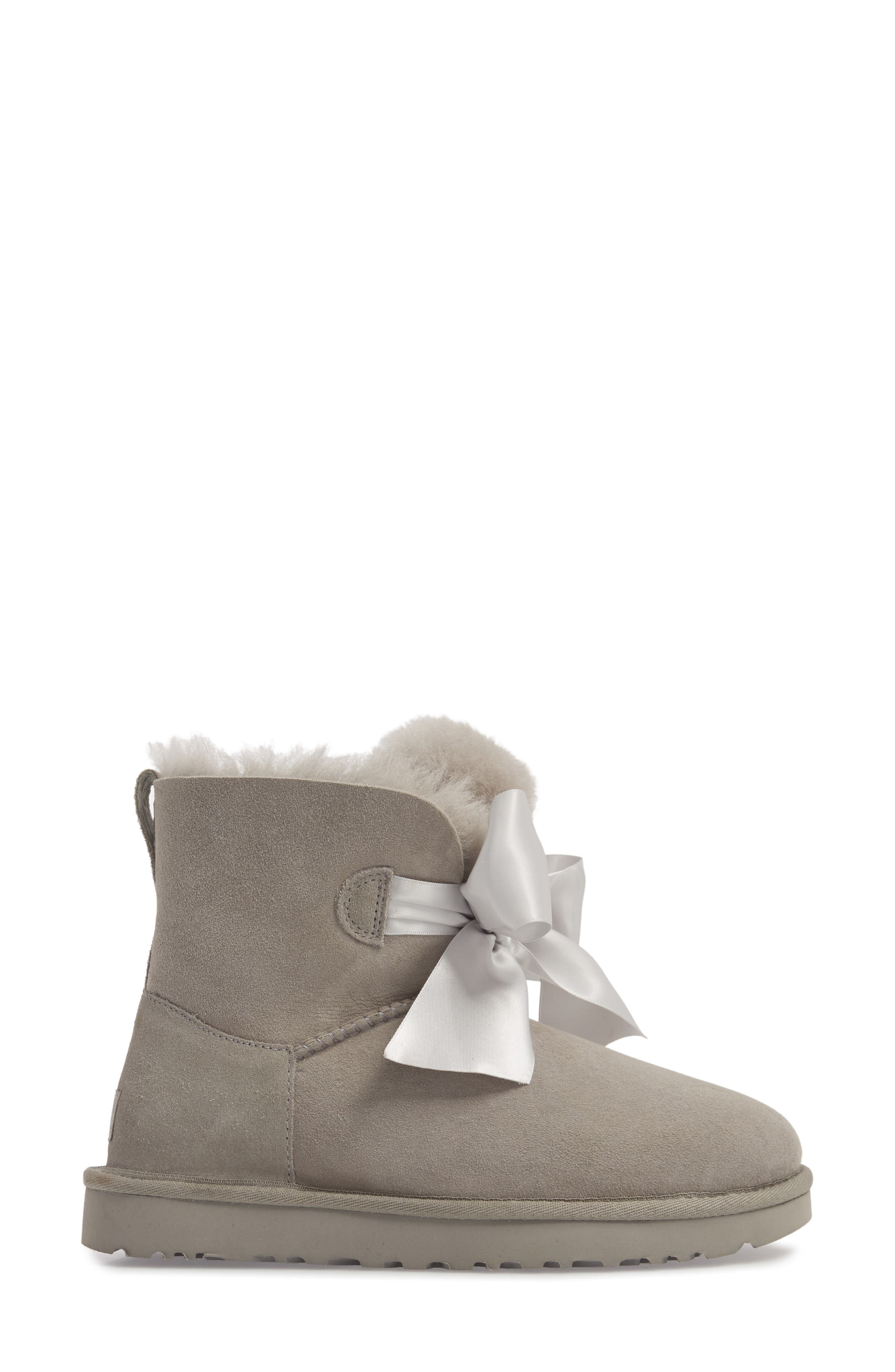 Mini Gita Bow Boot, Alternate, color, SEAL