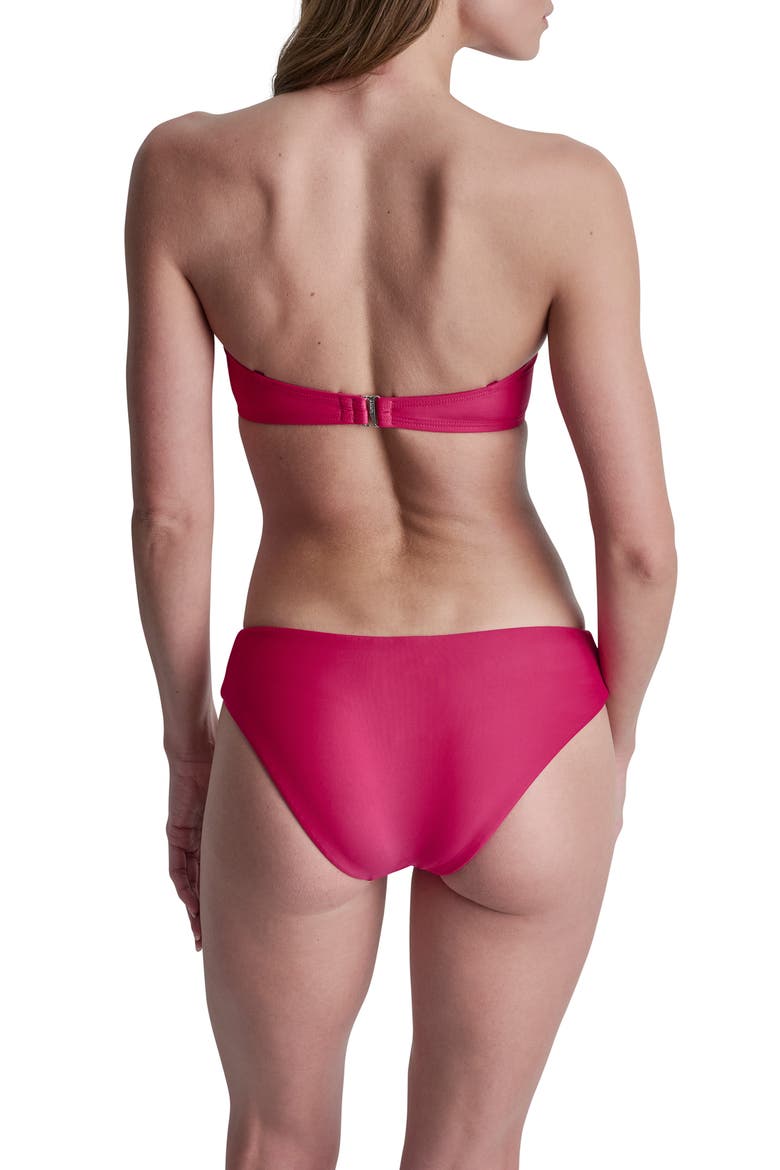 Shirred Two-Piece Swimsuit, Alternate, color, AMALFI