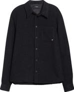 AMIRI Shimmer Bouclé Button-Up Shirt