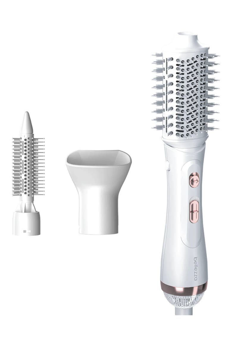 Air Styler 4-Piece Set, Main, color, WHITE/ PINK ROSE