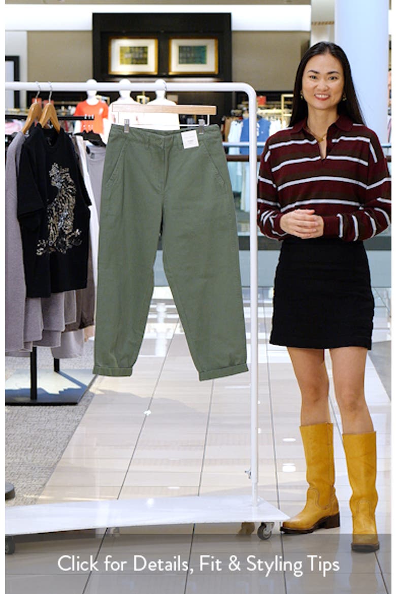 Mor Path Organic Cotton Ankle Straight Leg Pants video
