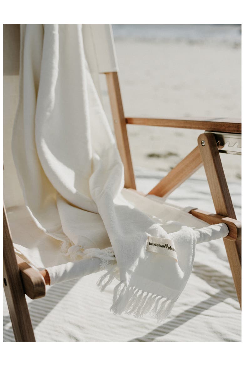 The Beach Towel, Alternate, color, ANTIQUE WHITE
