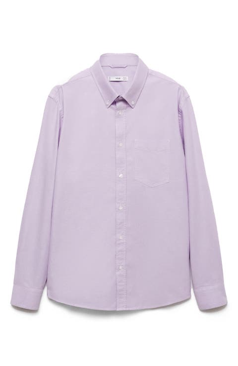 Regular Fit Oxford Button-Down Shirt