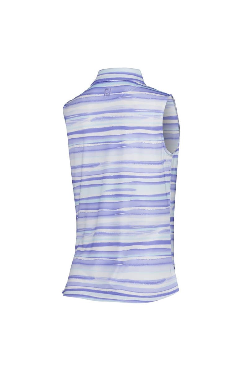 FOOTJOY Women's FootJoy Purple 2022 Valspar Championship Essential Sleeveless Polo, Alternate, color, 