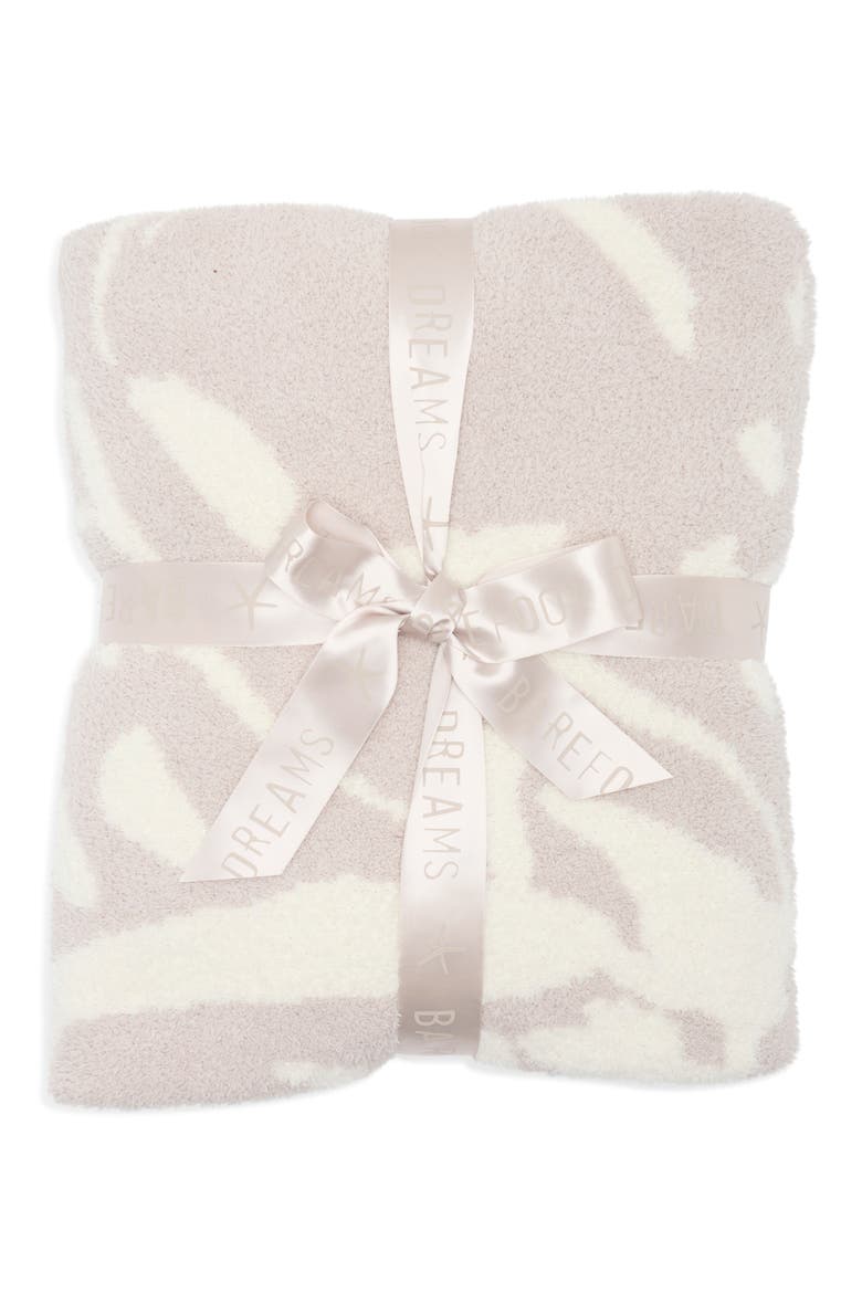CozyChic® Painterly Floral Throw, Main, color, SANDSTONE/ CREAM