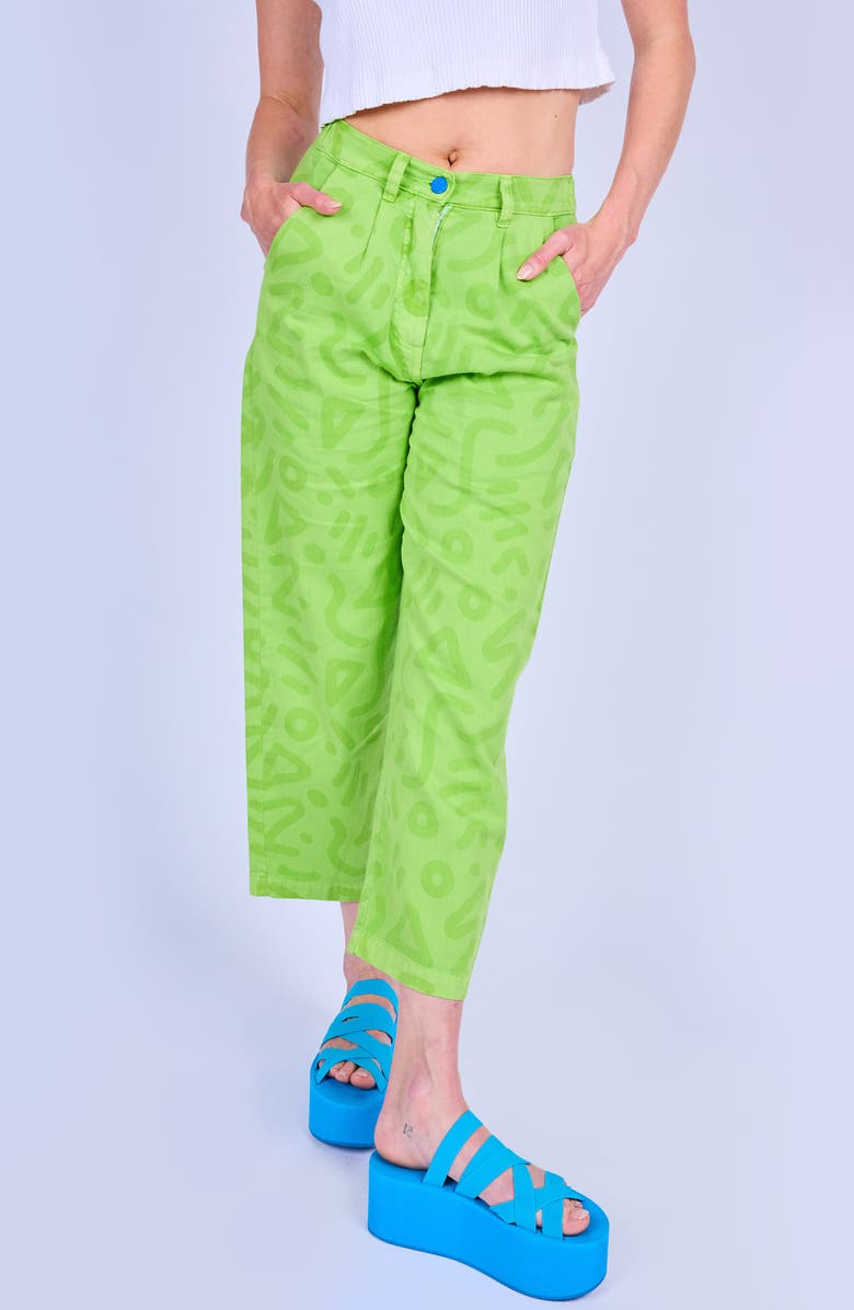 MOKUYOBI Zap Hillcrest Pants, Alternate, color, Frog