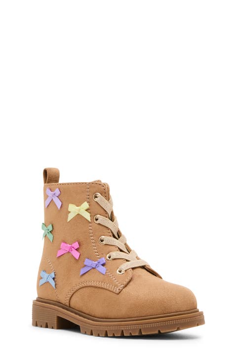 Kids' Fleur Faux Leather Boot