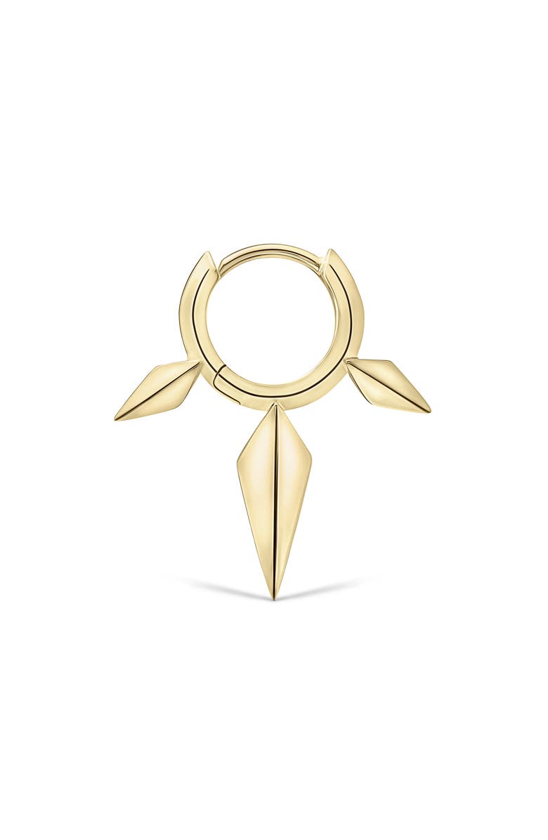 MARIA TASH Faceted Triple Long Spike Hoop Earring, Alternate, color, 