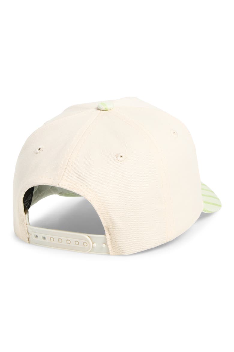 Palms Poolside Baseball Cap, Alternate, color, GREEN STRIPE