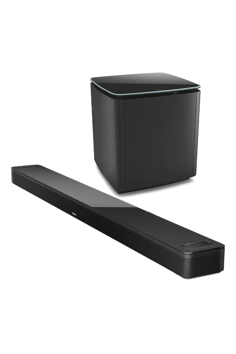 Smart Ultra Soundbar with Bass Module 700 Subwoofer, Main, color, Black