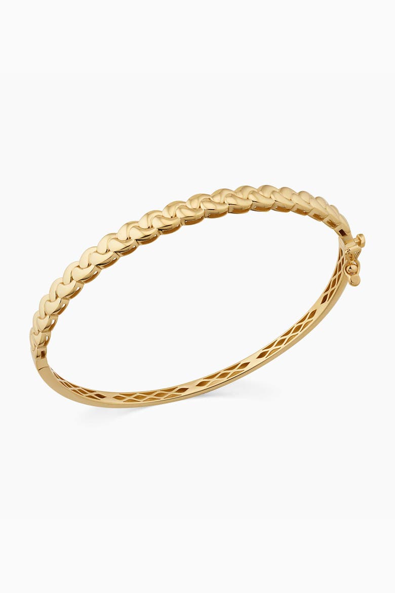 14K Yellow Gold Harmony Bangle, Alternate, color, Yellow Gold