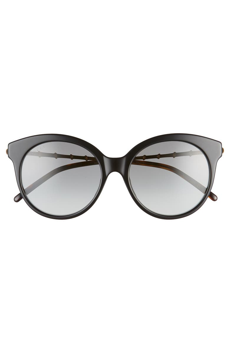 Gucci 55mm Cat Eye Sunglasses, Alternate, color,