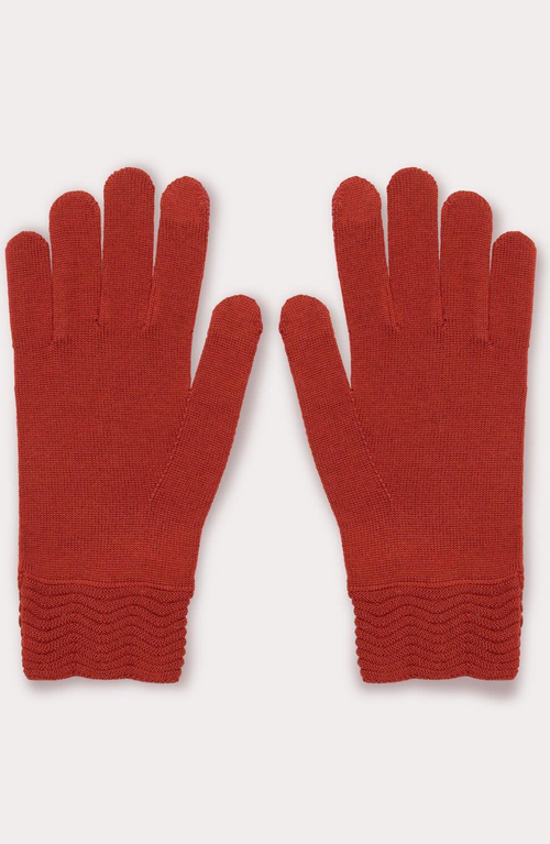 Seymoure Luxury Group Tech Gallery Touchscreen Glove In Red