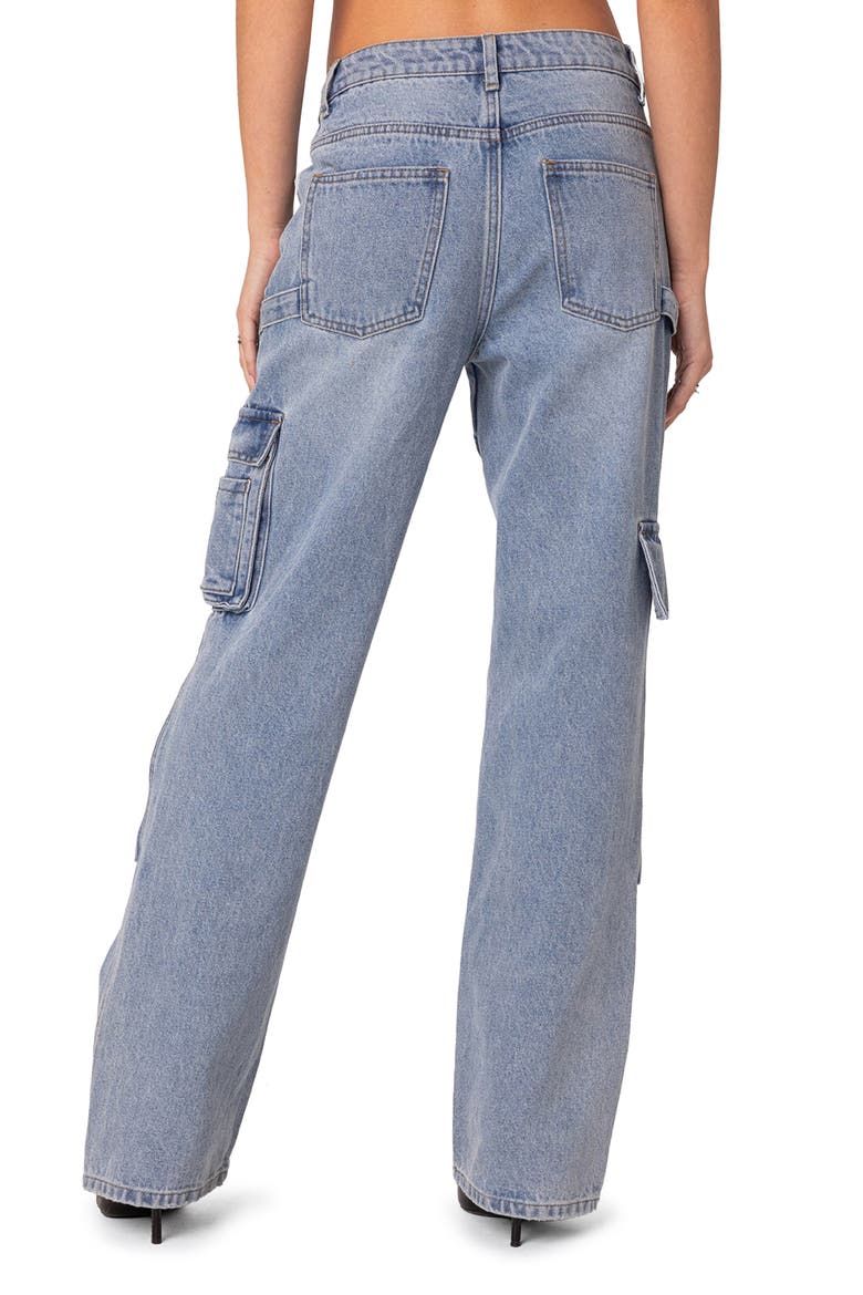 Winslow Straight Leg Cargo Jeans, Alternate, color, LIGHT-BLUE