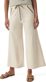 Splendid Veronica Crop Wide Leg Sweater Knit Pants