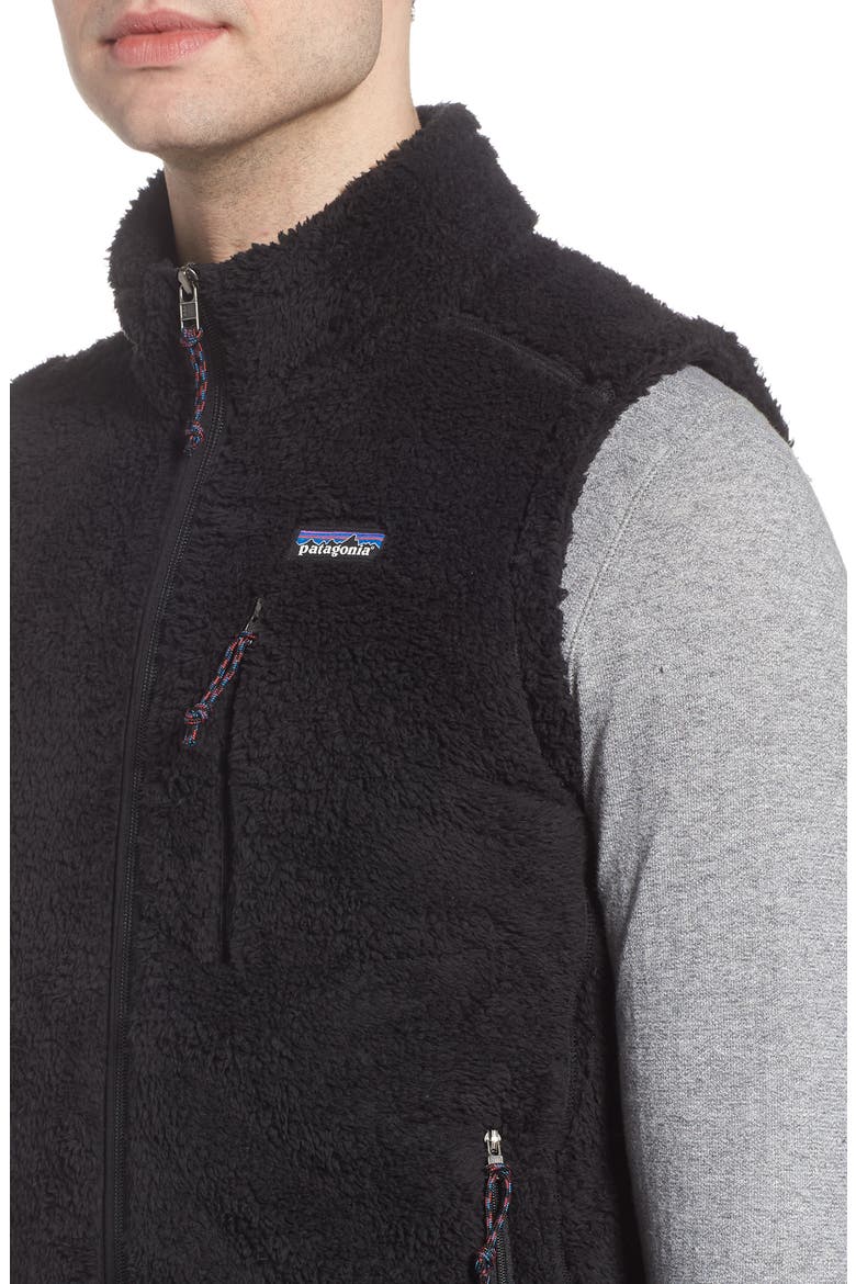 Los Gatos Fleece Vest, Alternate, color, BLACK