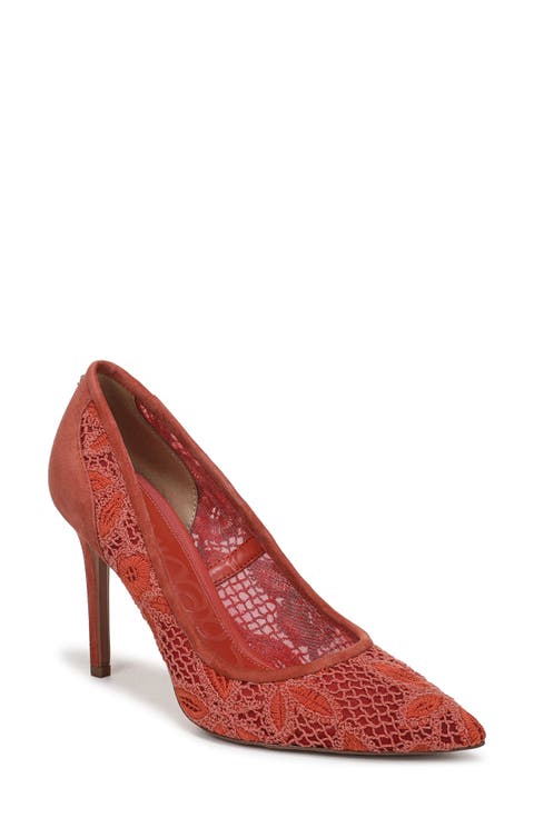 Hazel Mesh Pointed Toe Pump
