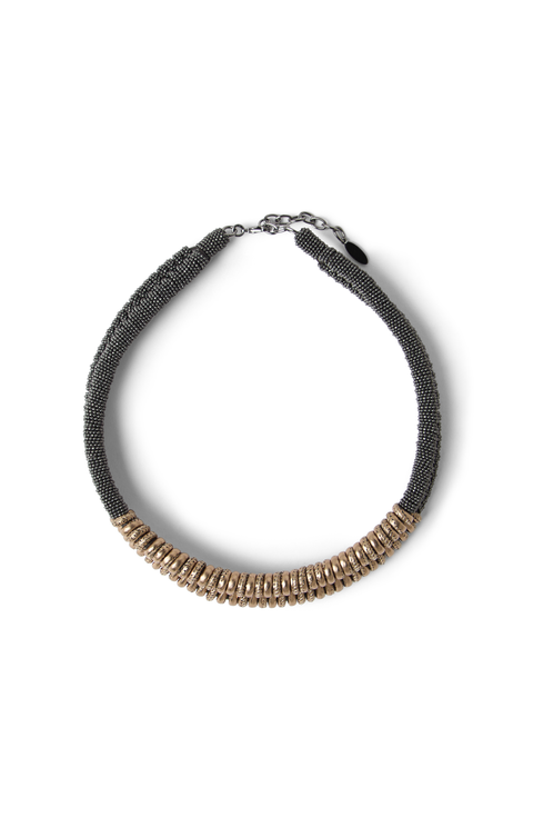 【VIP価格】BRUNELLO CUCINELLI Shimmer Bead Necklace Brunello Cucinelli Shimmer Bead Necklace | Sendegaro PL