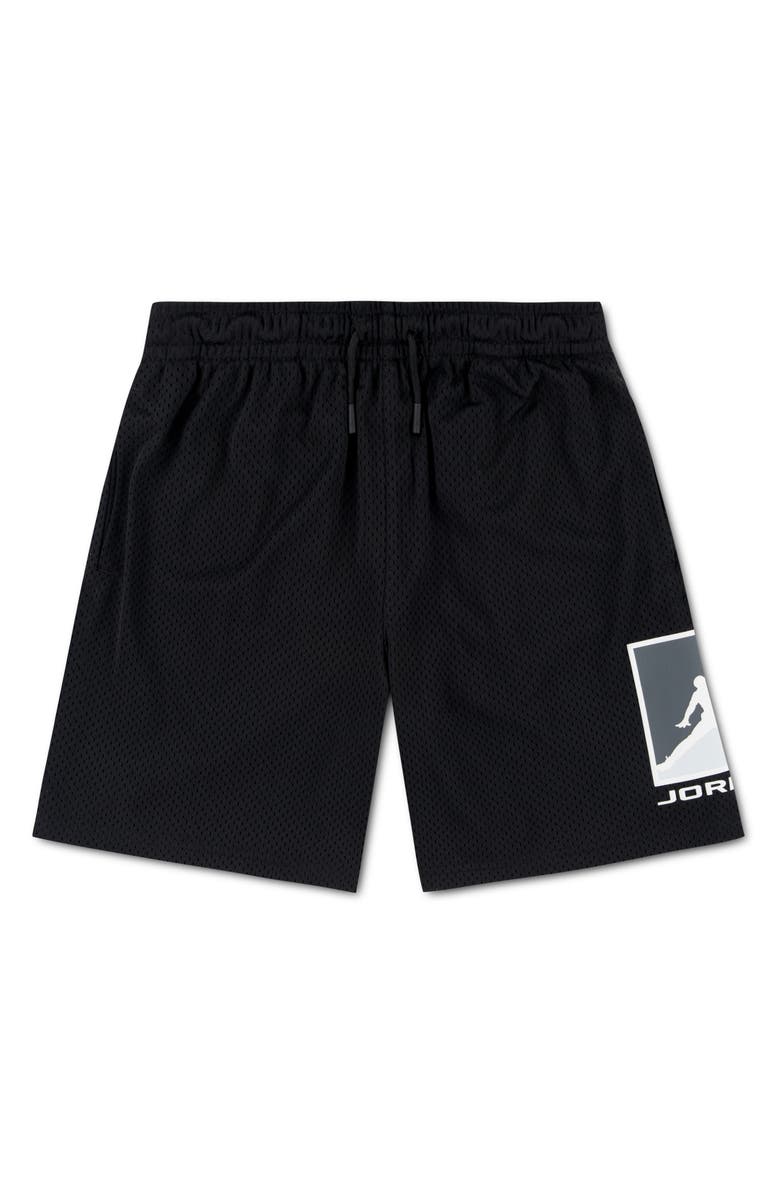 Jordan Kids' Jumpman Mesh Shorts, Main, color, Black