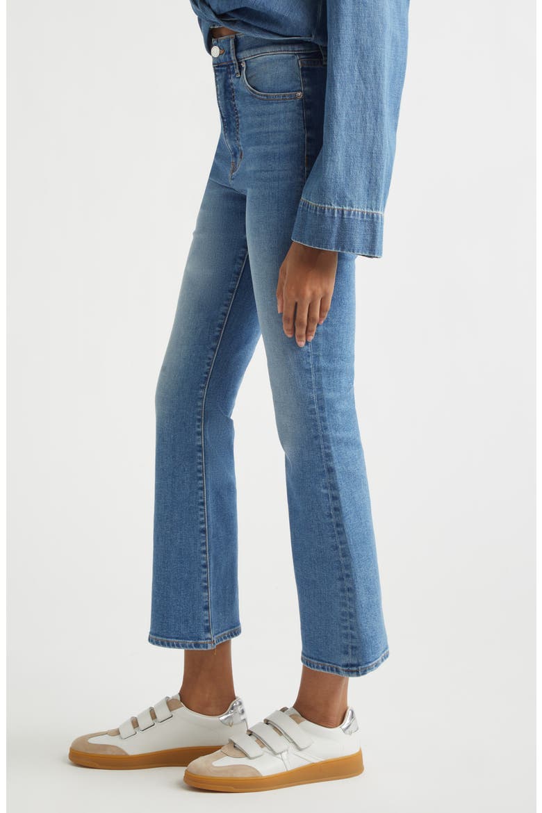 Carson High Waist Kick Flare Jeans, Alternate, color, FRENCH KISS