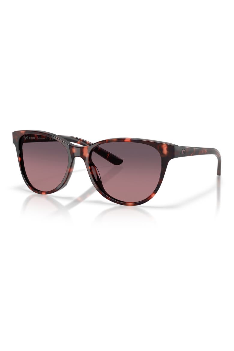 Catherine 57mm Polarized Phantos Sunglasses, Alternate, color, SUNSET TORTOISE / ROSE 580G