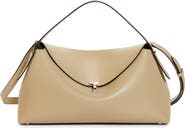 TOTEME T-Lock Top Handle Leather Shoulder Bag