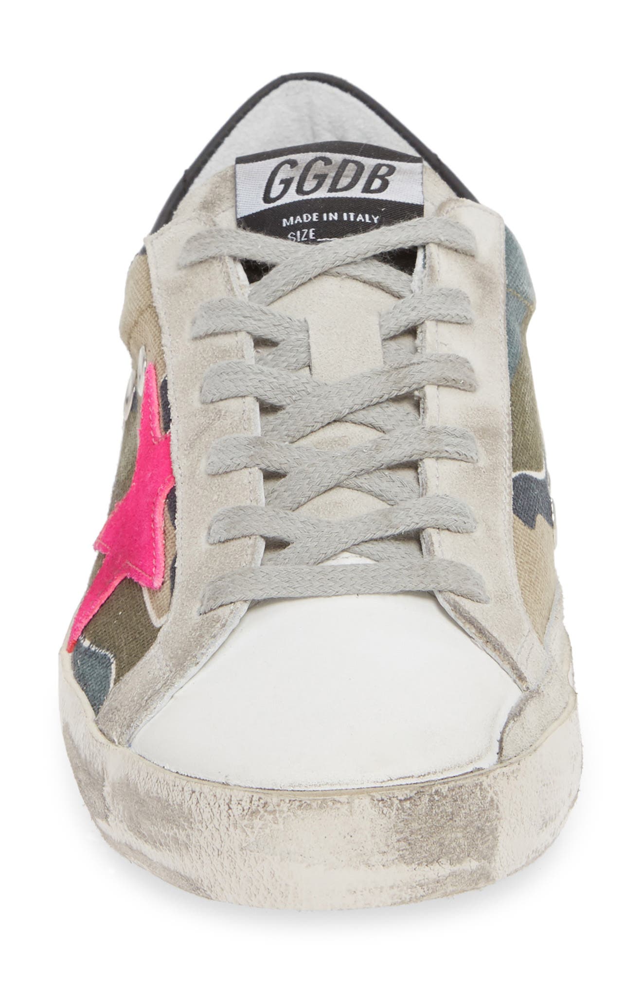 Golden Goose Superstar Low Top Sneaker, Alternate, color, 