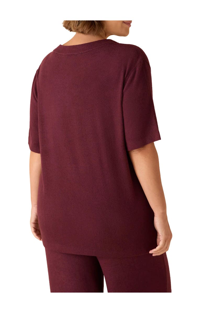 Live Unlimited V-Neck Supersoft T-Shirt, Alternate, color, Burgundy
