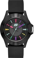 SKECHERS Rosencrans Silicone Strap Watch, 40mm