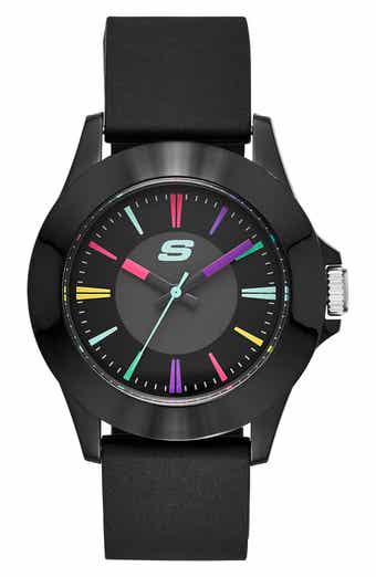Rosencrans Silicone Strap Watch, 40mm
