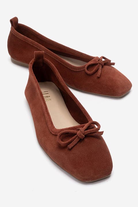 Sosa Leather Ballet Flat
