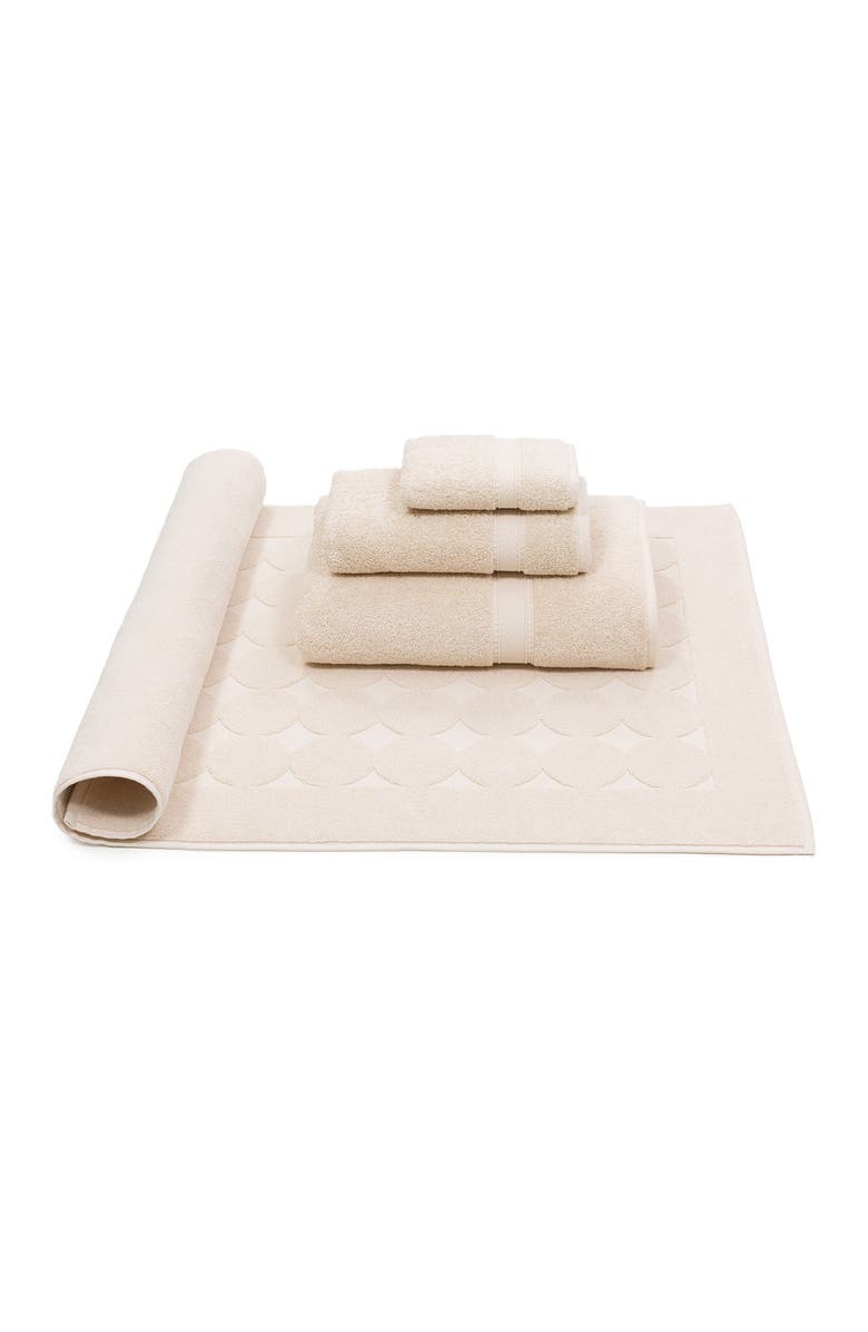 Linum Home Textiles Sinemis Terry 4-Piece Towel Set - Beige, Main, color, Beige
