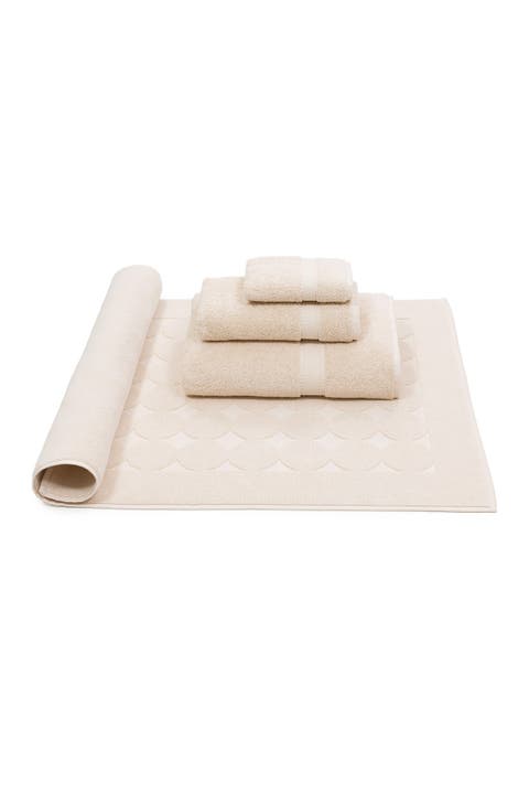 Sinemis Terry 4-Piece Towel Set - Beige