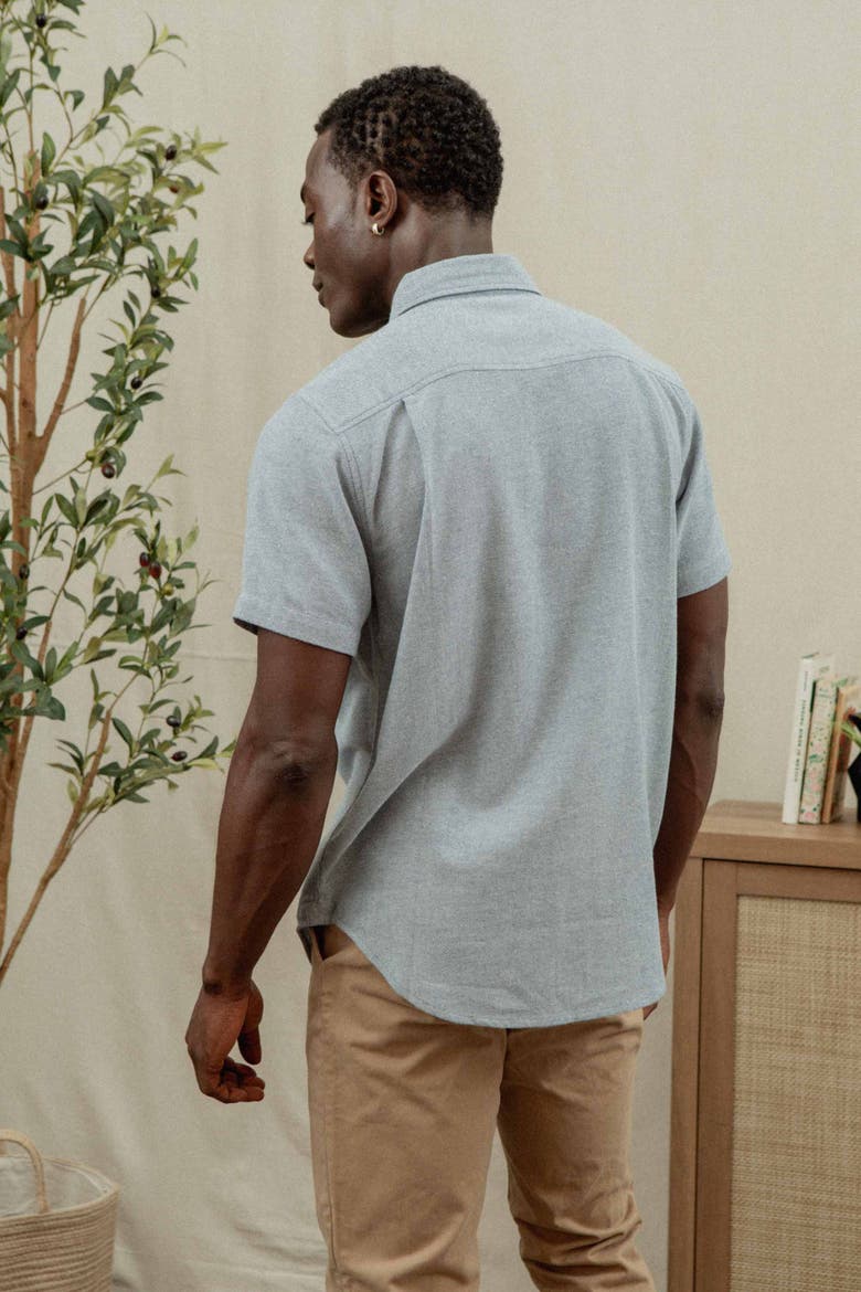 Bryce Shirt, Alternate, color, Denim Twill