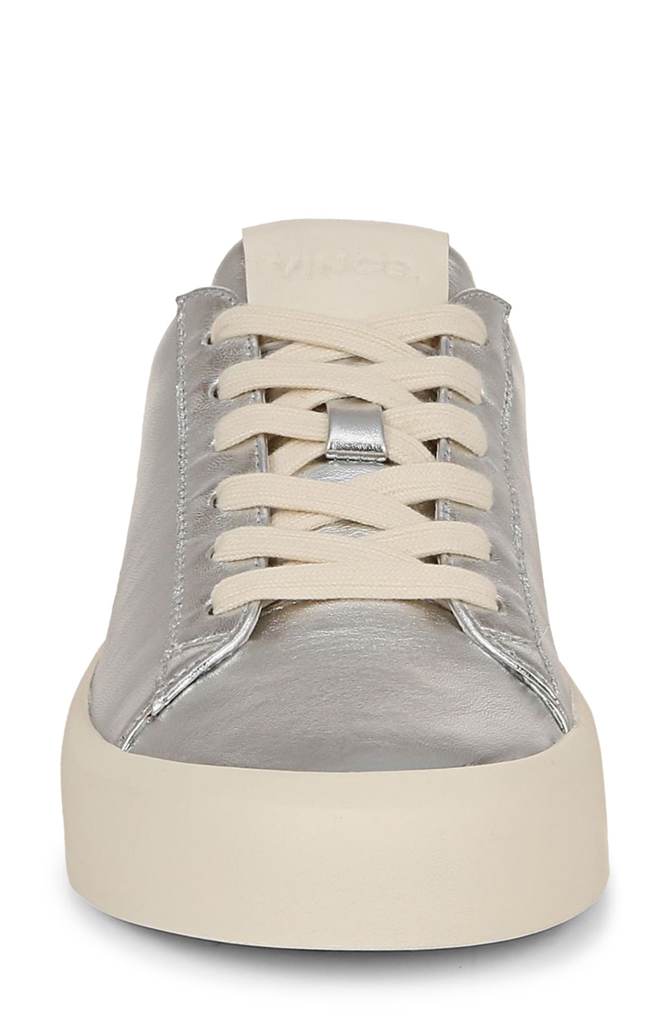 Gabi Dipped Platform Sneaker, Alternate, color, SILVER