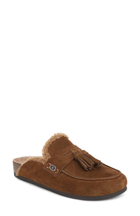 Astrid Genuine Shearling Lined Mule