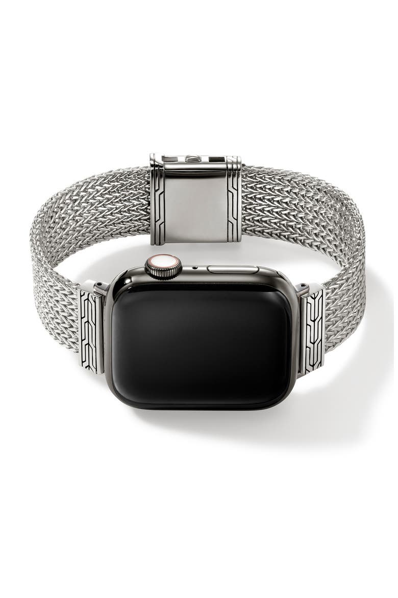Smart Watch Strap, 18mm, Main, color, SILVER