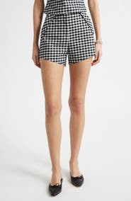 POSSE Chiara Check Shorts