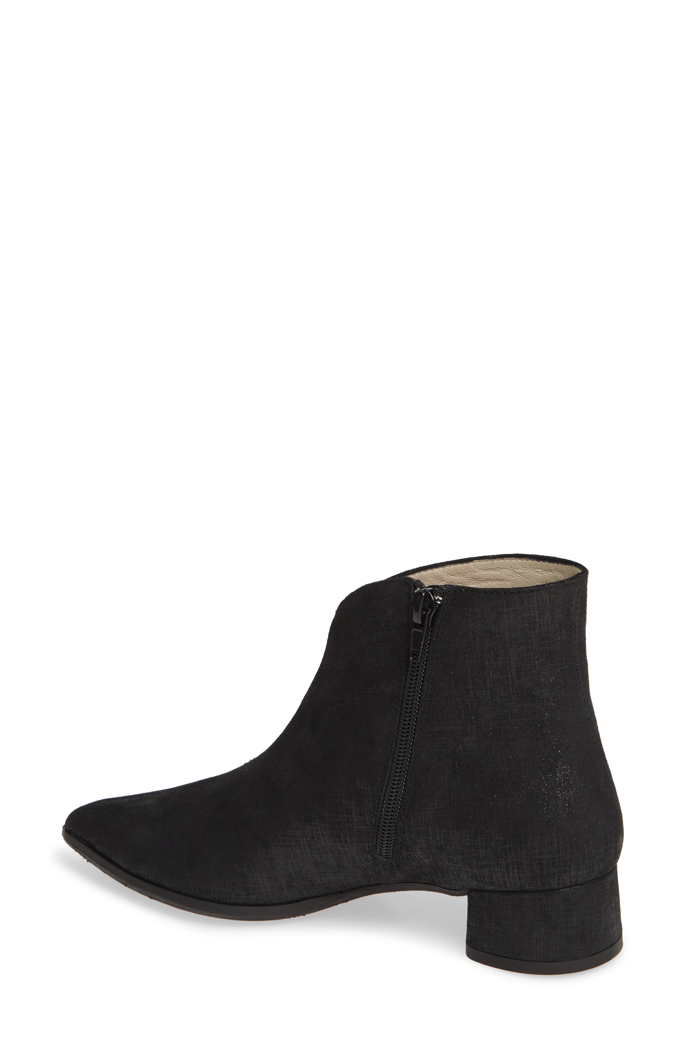 Amalfi by Rangoni Alaimo Bootie, Alternate, color, Black Saffiano