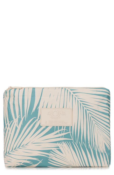 Mid Areca Water Resistant Tyvek® Zip Pouch