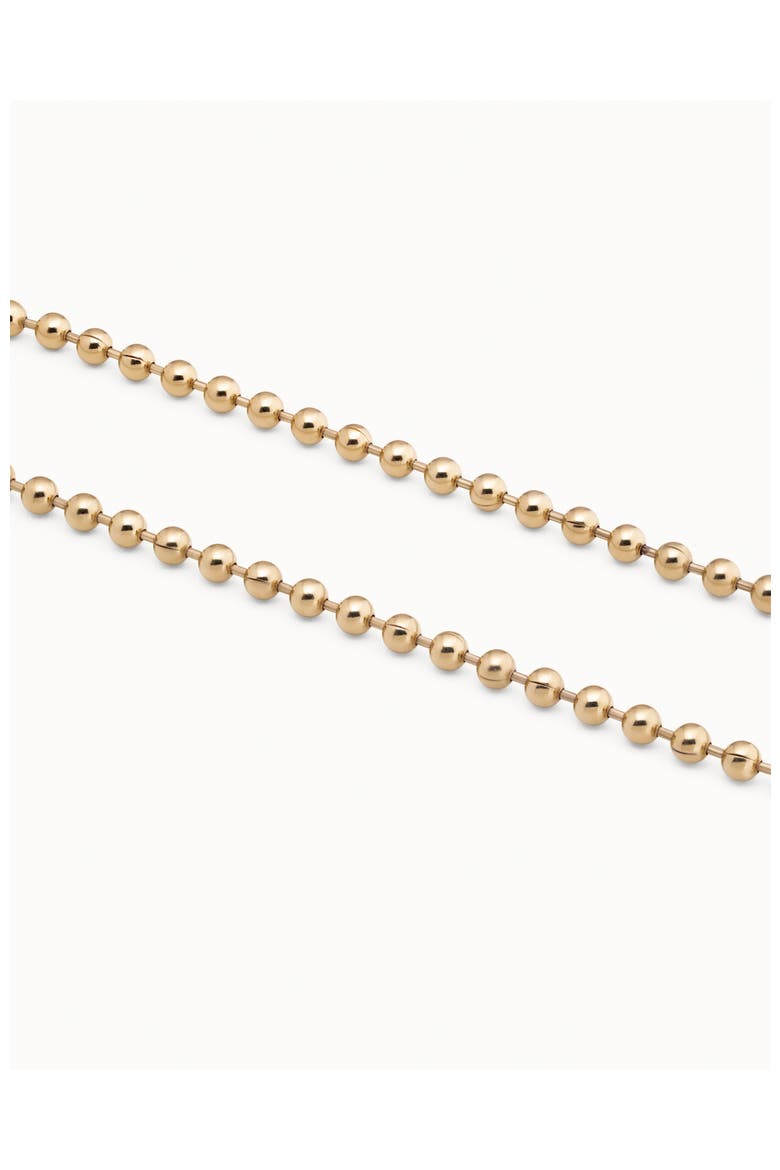 Pulse Bead Necklace, Alternate, color, Gold