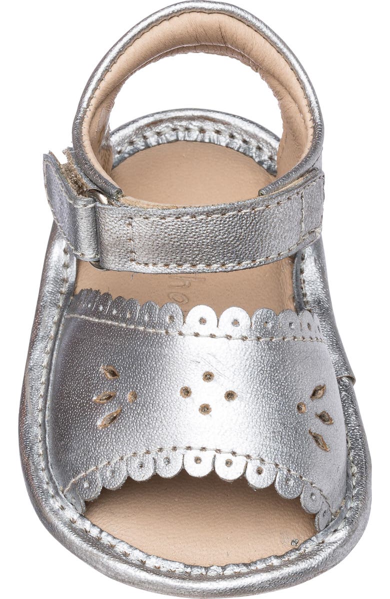 Elephantito Flower Crib Shoe Sandal, Alternate, color,