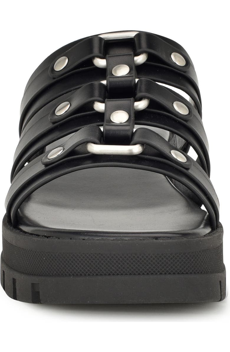 Nine West Cazz Platform Slide Sandal, Alternate, color,
