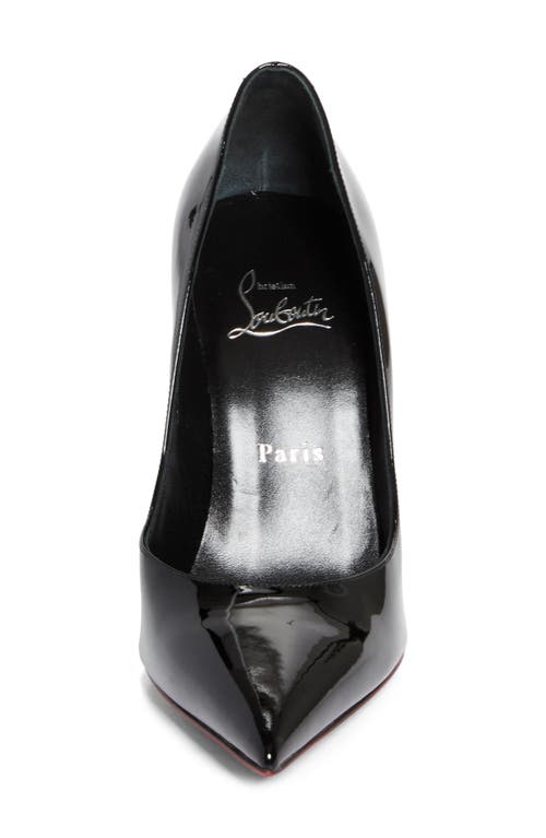 Christian Louboutin Miss Z Patent Leather Pumps 120 In Black
