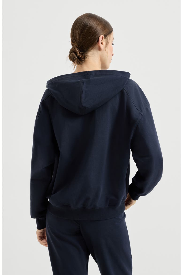 Lightweight French terry sweatshirt, Alternate, color, Blue