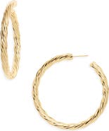 The M Jewelers The Kaia Twist Hoop Earrings