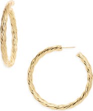 The M Jewelers The Kaia Twist Hoop Earrings