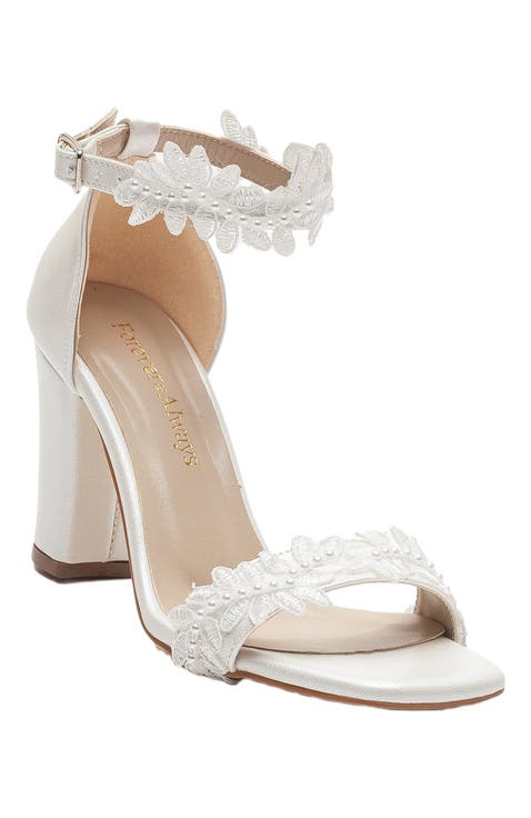 Marlene Lace Bridal Sandals (Women)
