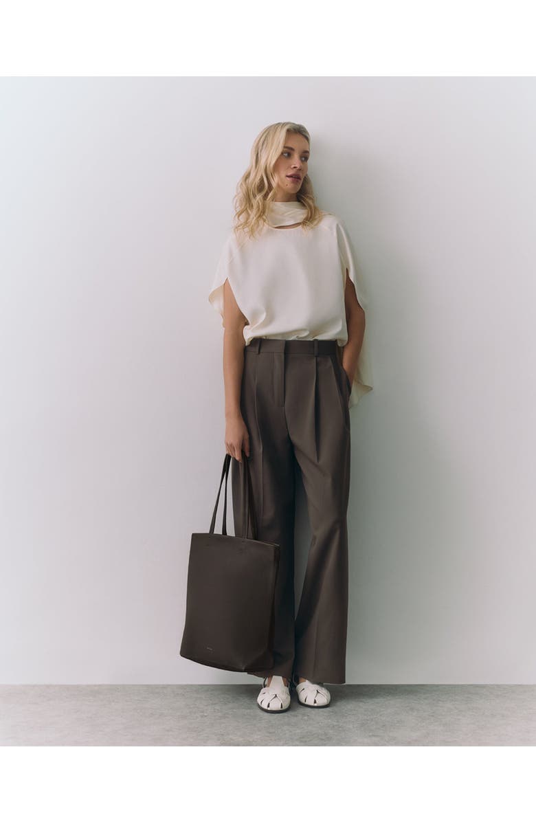 Cuyana Tall Easy Tote, Alternate, color, Mocha