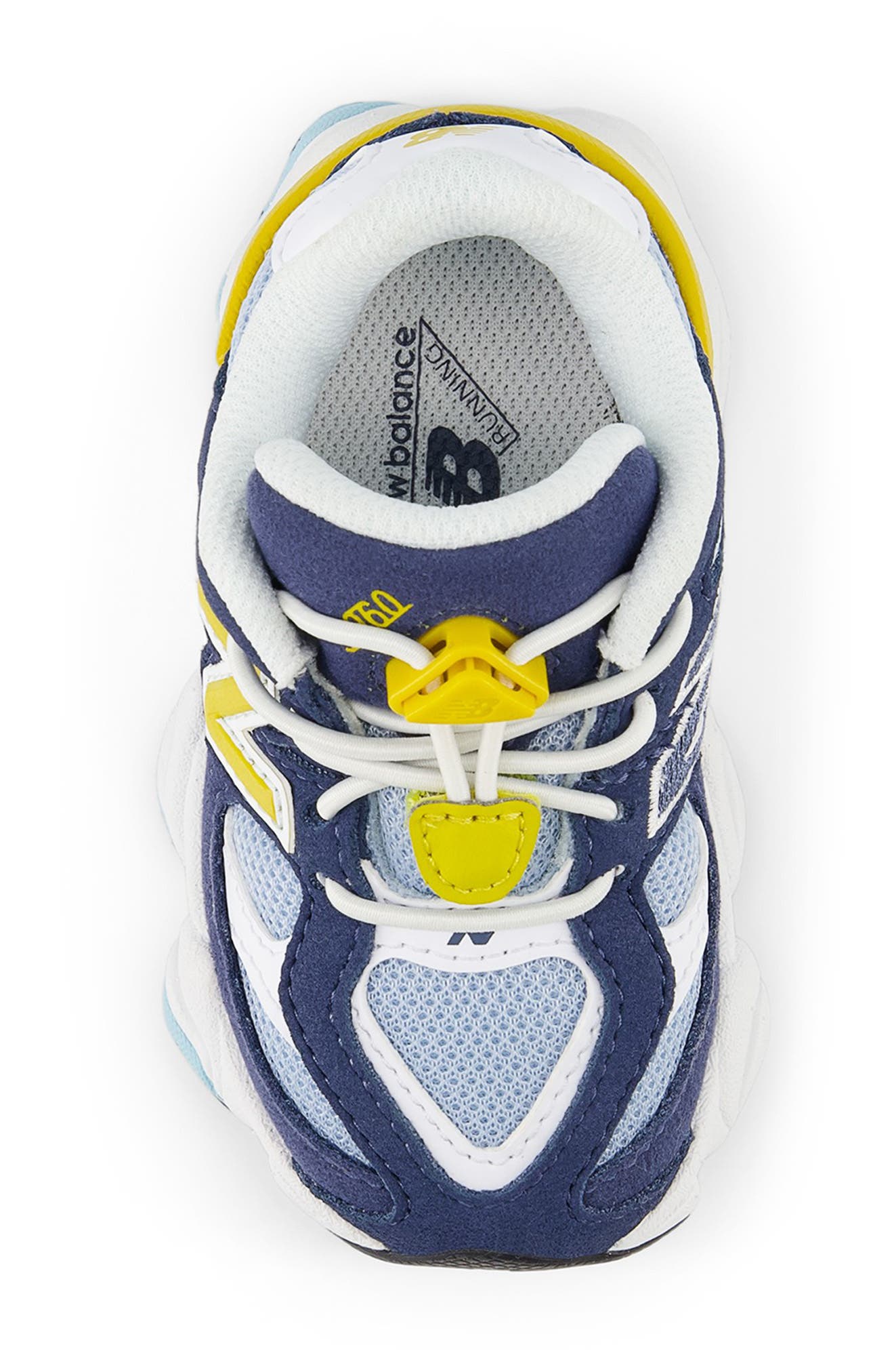 Kids' 9060 Sneaker, Alternate, color, VINTAGE INDIGO/ APOLLO GOLD